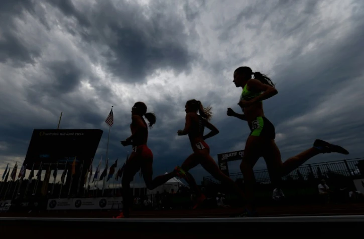 Concurrentes aux Championnats des Etats-Unis d'athlétisme à Eugene dans l'Oregon, le 28 juin 2015