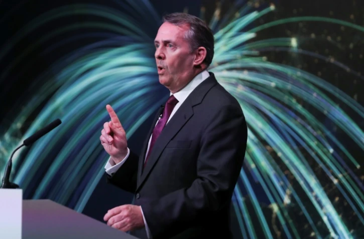 Le ministre britannique du Commerce international Liam Fox, le 27 février 2018 à Londres