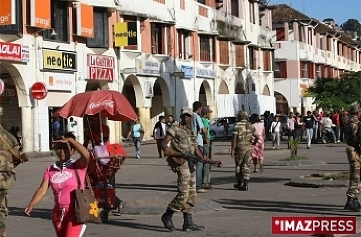 Jeudi 29 janvier 2008 

Antananarivo : les gendarmes effectuent des patrouilles dans les rues de la capitales