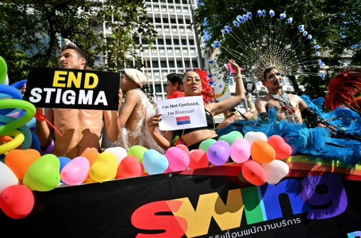 Marche des fiertés LGBTQIA+ à Bangkok, le 5 juin 2022