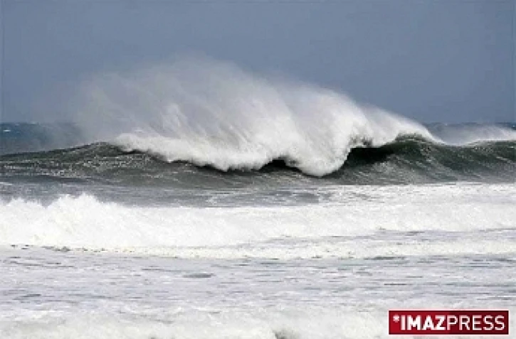 Houle et vent sur le littoral ouest