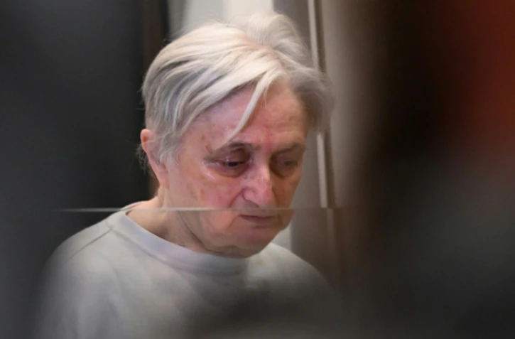 Monique Olivier, l'ex-épouse de Michel Fourniret, devant la cour d'assises des Hauts-de-Seine, à Nanterre, le 28 novembre 2023