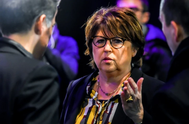La maire de Lille Martine Aubry Ă Lille le 22 mars 2018