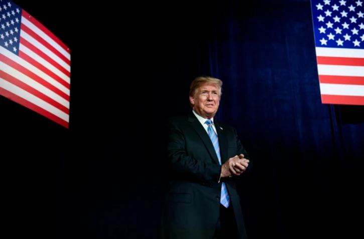 Donald Trump, le 3 juillet 2018 à White Sulphur Springs, en Virginie occidentale