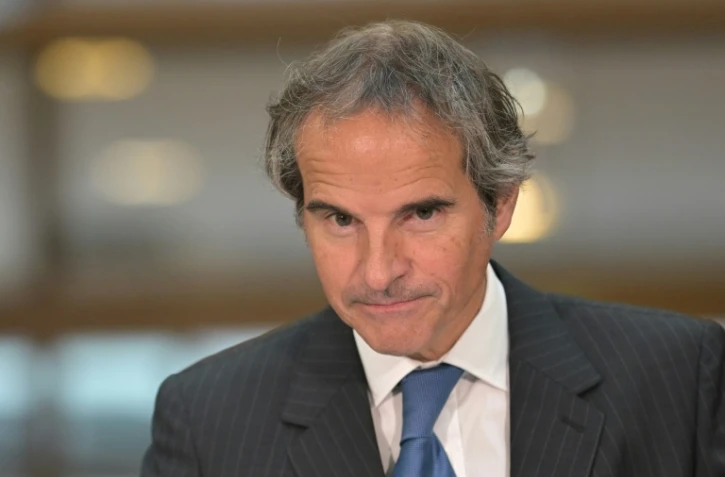Le directeur général de l'Agence internationale de l'énergie atomique (AIEA), Rafael Grossi, le 7 mai 2024 à Vienne