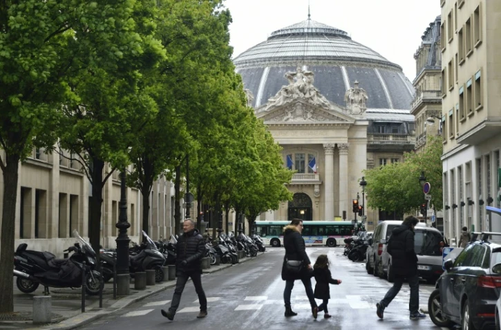 La Bourse du Commerce à Paris, le 26 avril 2016