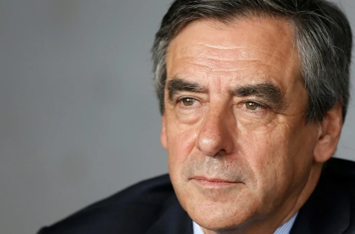 François Fillon, le 2 mars 2017 à Nîmes, lors d'un déjeuner avec des viticulteurs 