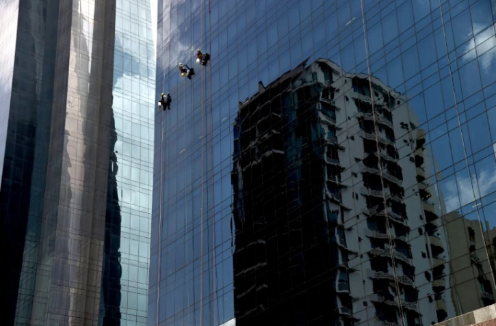 Le quartier financier de Panama, le 4 avril 2016