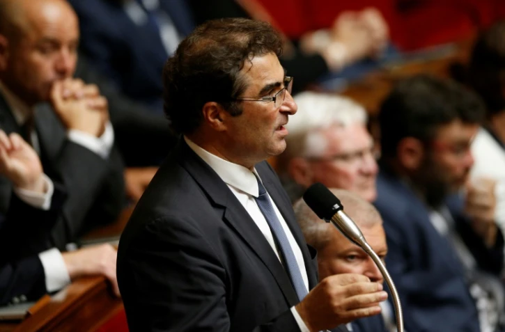 Christian Jacob à l'Assemblée nationale à Paris le 28 juin 2017