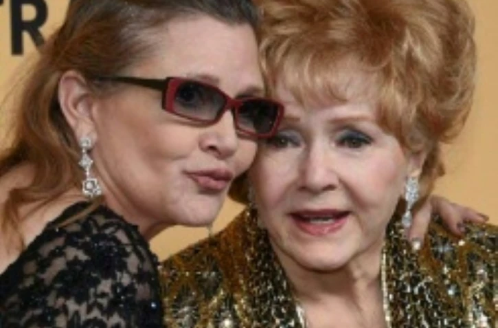 Carrie Fisher et Debbie Reynolds le 24 janvier 2015 à Los Angeles