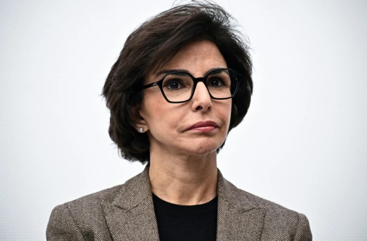 La ministre française de la Culture, Rachida Dati, lors de la présentation du projet Freestyle Villette, à Paris, le 18 mars 2025