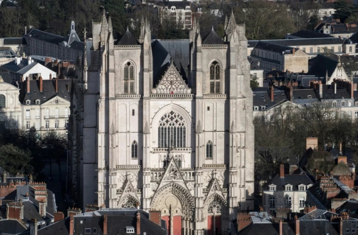 La cathédrale de Nantes en février 2020
