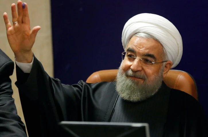 Le président iranien Hassan Rohani, à Téhéran le 21 décembre 2015