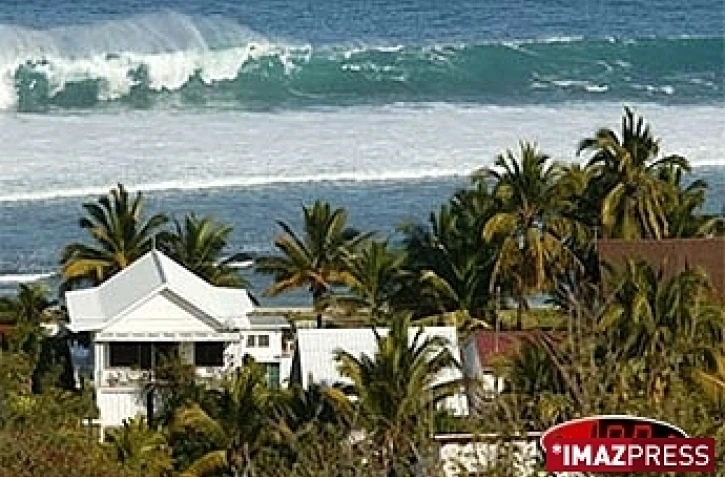 Vagues dans l'ouest