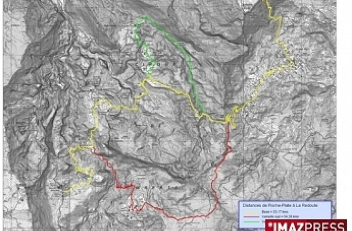 Grand raid 2009 -

Les trois variantes du tracé dans le cirque de Mafate