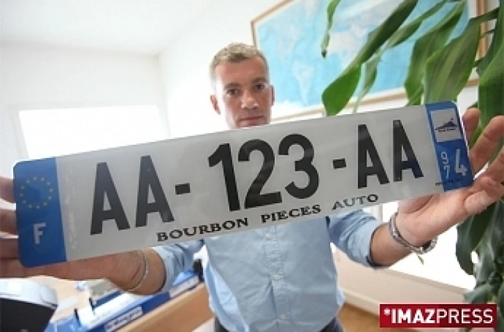 Les nouvelles plaques d'immatriculations