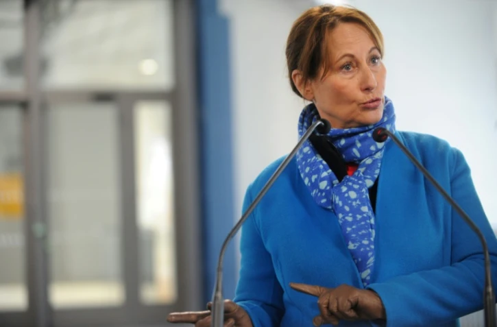 La ministre française de l'Ecologie Ségolène Royal le 19 novembre 2016 à Brest