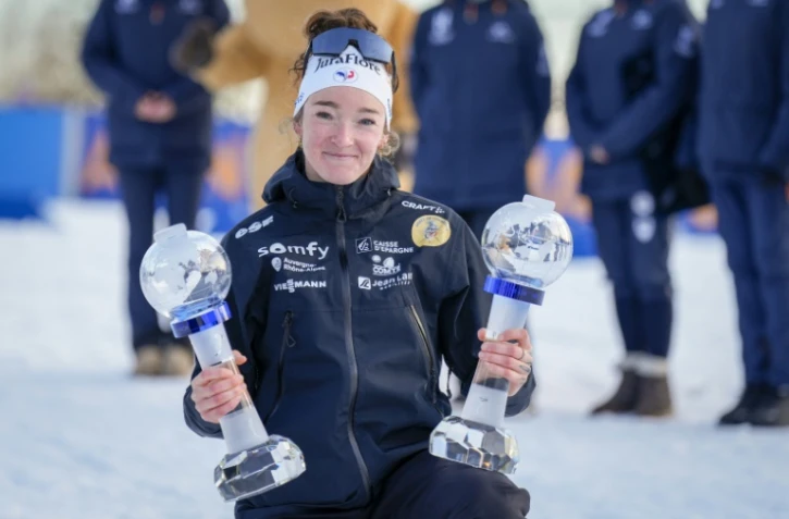 Lou Jeanmonnot à Oslo le 19 mars 2026