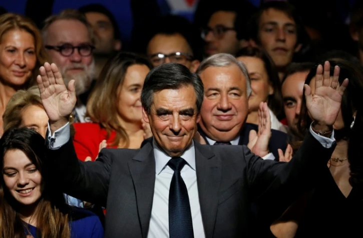 François Fillon à Paris le 25 novembre 2016