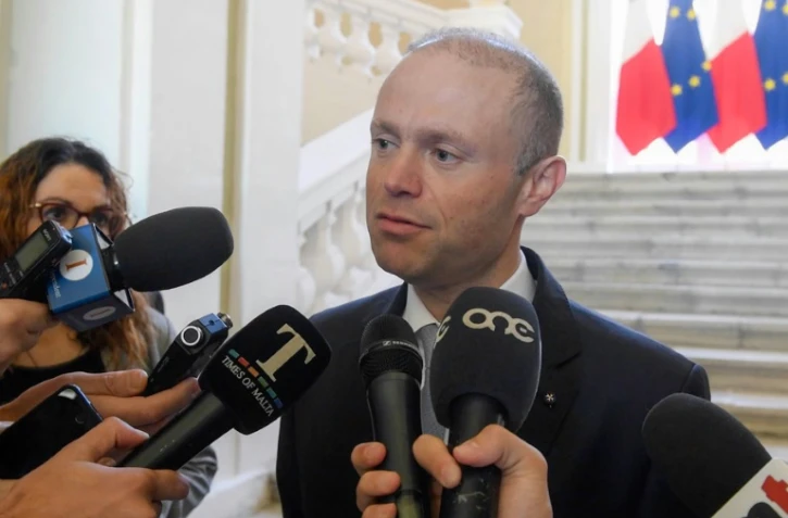 Le Premier ministre maltais Joseph Muscat, le 26 novembre 2019, à La Valette.
