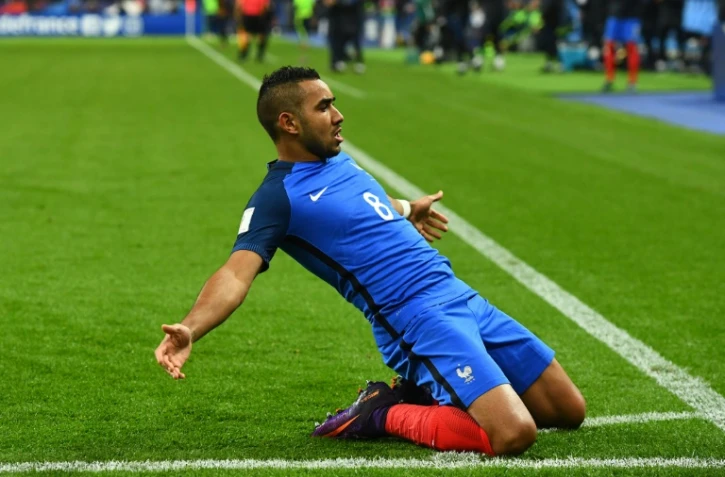 Dimitri Payet buteur décisif des Bleus face à la Suède en qualifications du Mondial, le 11 novembre 2016 au Stade de France