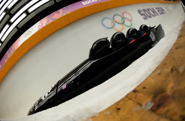 Equipage de bobsleigh aux JO de Sotchi, le 22 février 2014