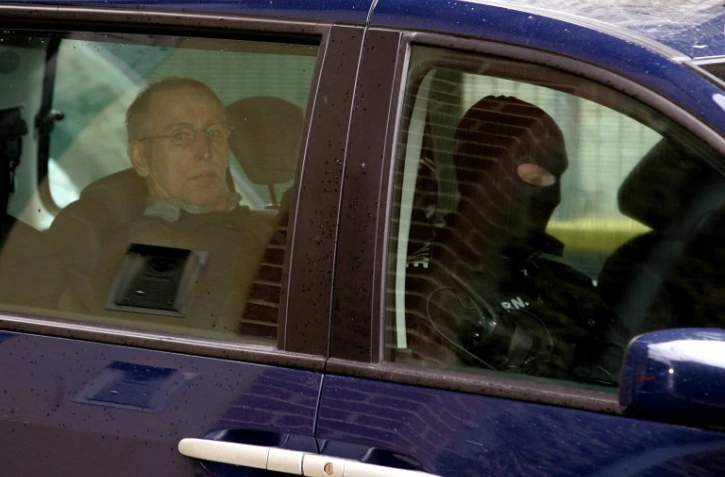 Michel Fourniret le 29 mai 2008, à Charleville-Mézières (Ardennes)