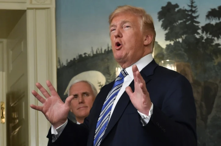 Le président Donald Trump dépent toute liaison avec l'actrice porno Stormy Daniels a affirmé lundi la Maison Blanche