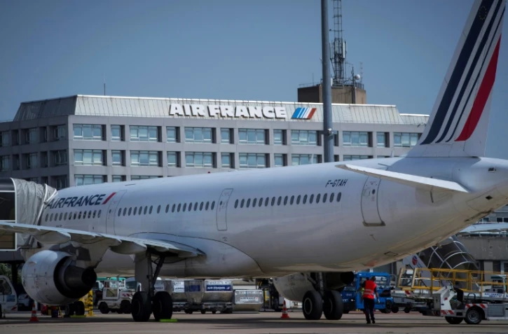 Un avion d'Air France sur le tarmac de l'aéroport de Roissy-Charles-de-Gaulle, le 7 août 2018
