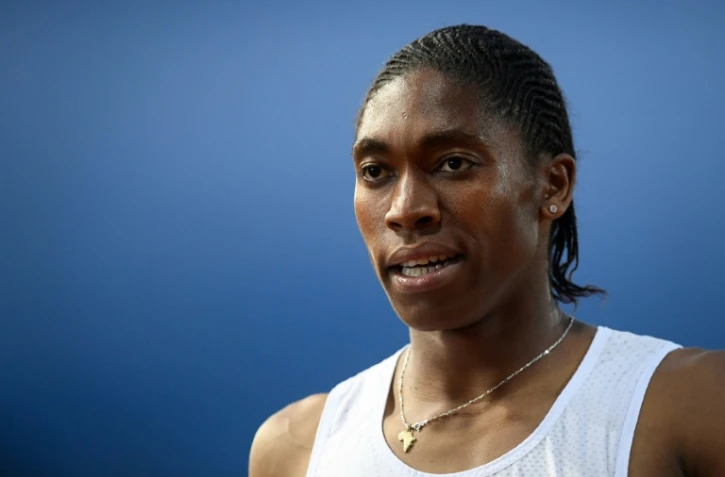 L'athlète sud-africaine Caster Semenya après le 1500m du meeting de la Ligue de Diamant de Lausanne le 5 juillet 2018