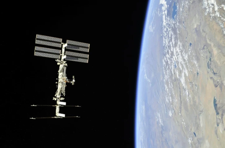 La Station spatiale internationale (ISS) photographiée en novembre 2018
