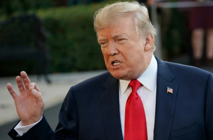 Donald Trump, le 3 novembre 2017 à la Maison Blanche à Washington 