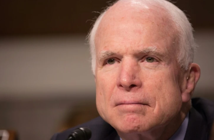 John McCain, le 14 mars 2017 à Washington