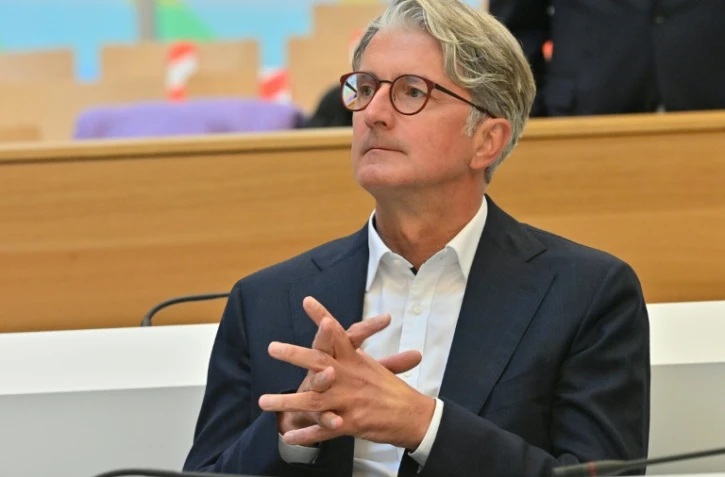 L'ancien PDG d'Audi Rupert Stadler attend le début de son procès à Munich le 30 septembre 2020