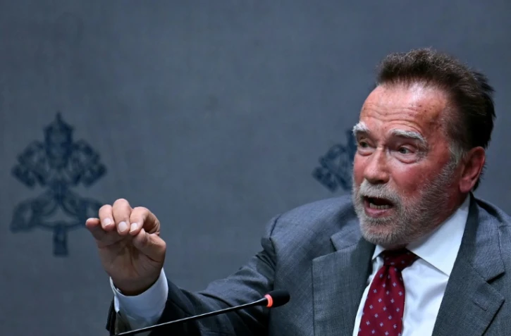 Arnold Schwarzenegger au Vatican le 30 septembre 2025