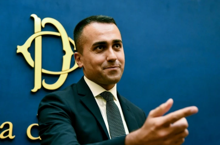 Le chef du Mouvement 5 Etoiles Luigi Di Maio le 3 septembre 2019 Ă Rome
