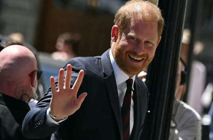 Le prince Harry, duc de Sussex, le 7 juillet 2026 Ă Londres