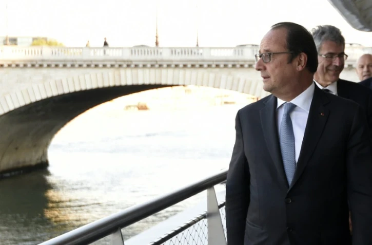 Le président François Hollande, le 1er octobre 2015 à Paris