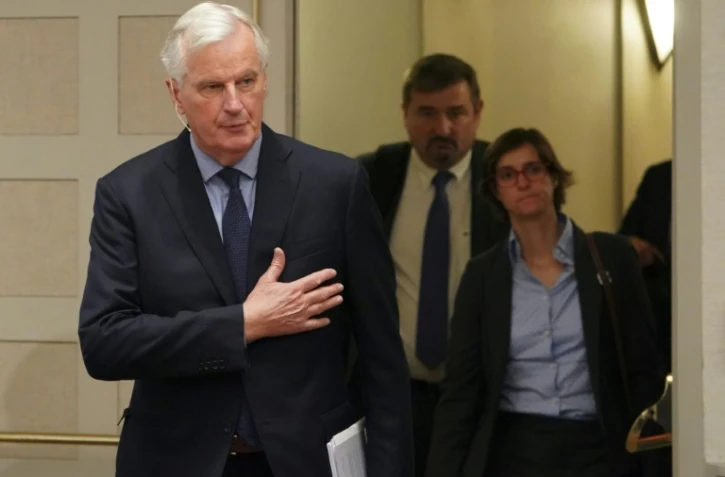 Michel Barnier, négociateur en chef de l'Union Européenne sur la question du Brexit, à New York le 10 juillet 2018