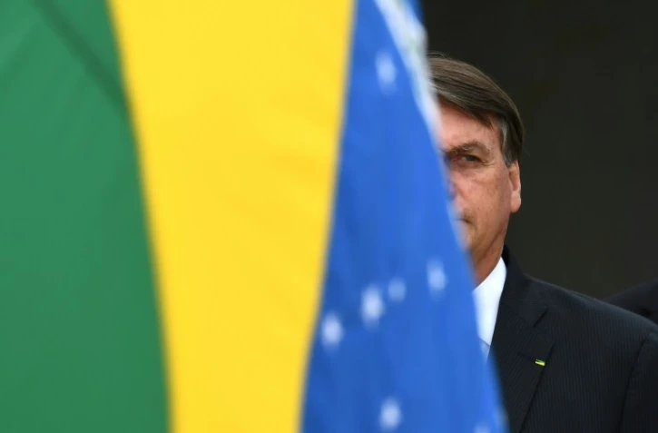 Le président brésilien Jair Bolsonaro à Brasilia, le 19 novembre 2020