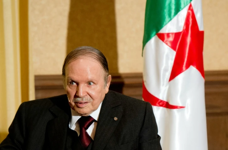 Le président algérien Abdelaziz Bouteflika, le 15 juin 2015 à Alger