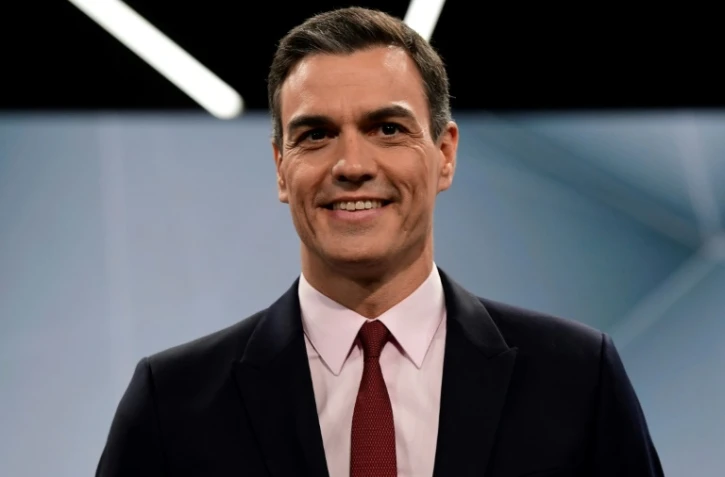 Le Premier ministre espagnol Pedro Sanchez, le 23 avril 2019