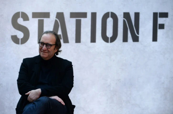 Xavier Niel, fondateur du groupe de télécoms Free (Iliad) initiateur de Station F en 2013, Paris le 17 janvier 2017