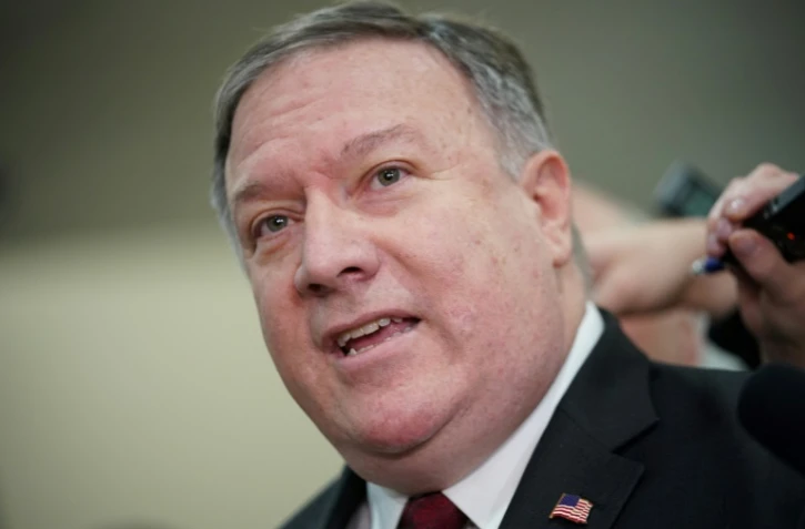 Le chef de la diplomatie américaine Mike Pompeo le 28 novembre 2018 au Capitole, à Washington