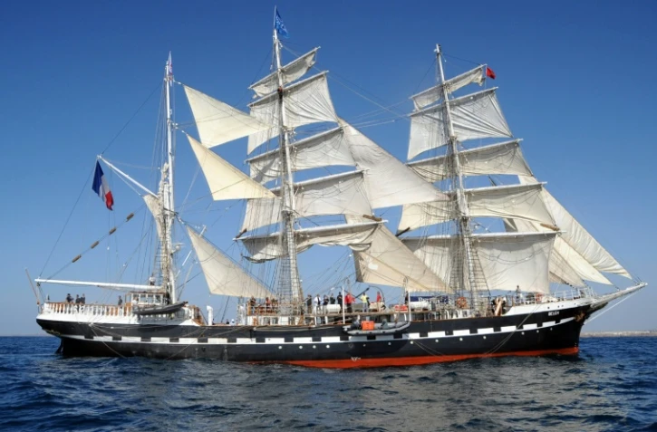 C'est le Belem construit en 1896, ici à Rabat au Maroc le 16 octobre 2009, qui a inspiré Jean Zanuttini