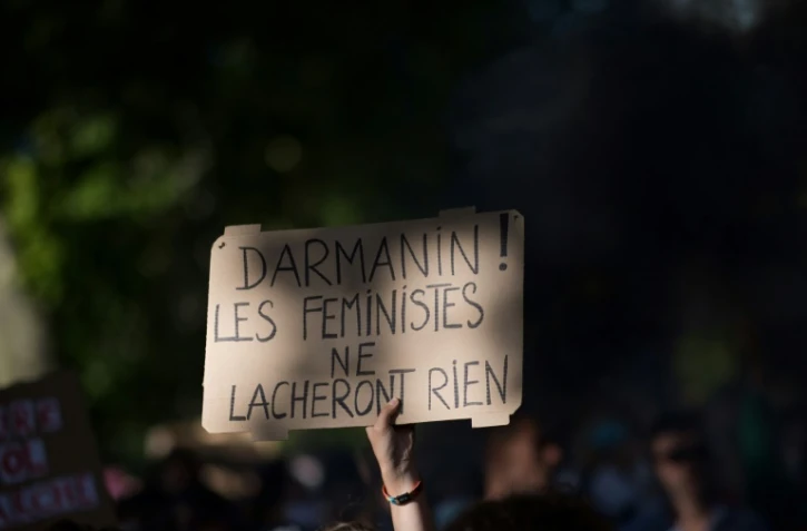 Manifestation contre la nomination de Gérald Darmanin au ministère de l'Intérieur, le 10 juillet 2020 à Nantes