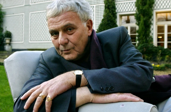 Philippe Sollers à Paris le 6 février 2002