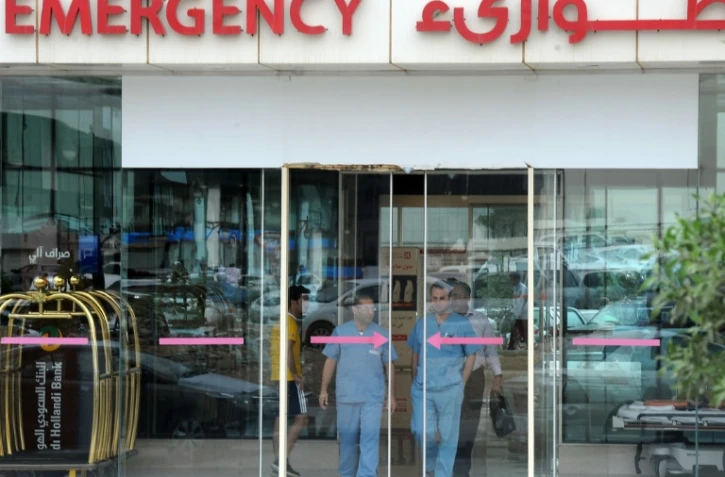 Un hôpital en avril 2014 à Ryad