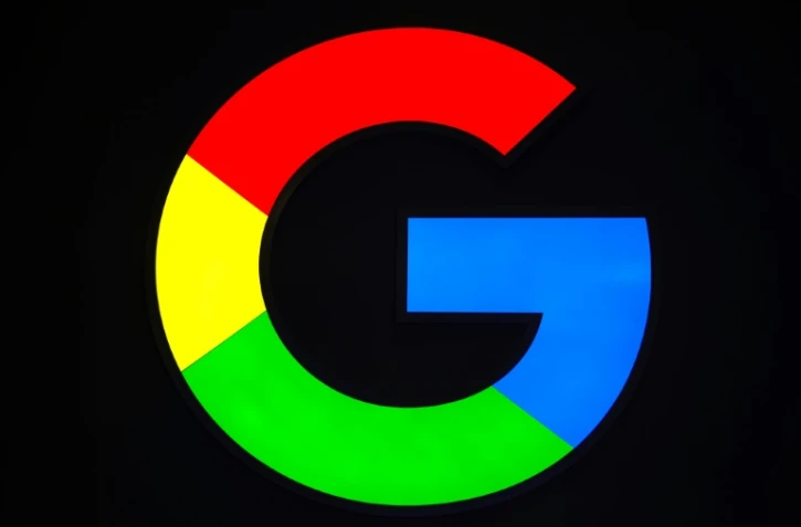 Le logo de Google photographié le 25 février 2019 à Barcelone 