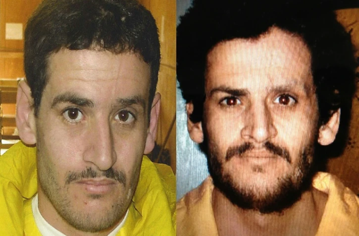 Portraits non datés d'Abou Mohammed al-Adnani, de son vrai nom Taha Sobhi Falaha, diffusé en décembre 2013 par les services de renseignements irakiens